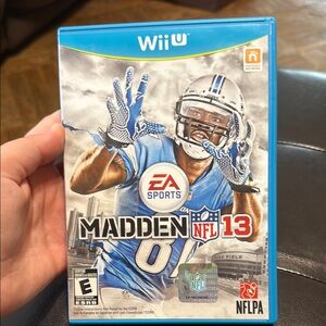 Nintendo Madden NFL 13 for Wii - Blue Case